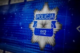 na zdjęciu widać logo Policji
